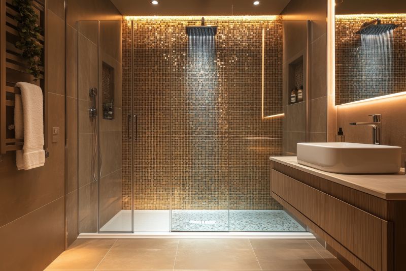 Spacious Shower Stall